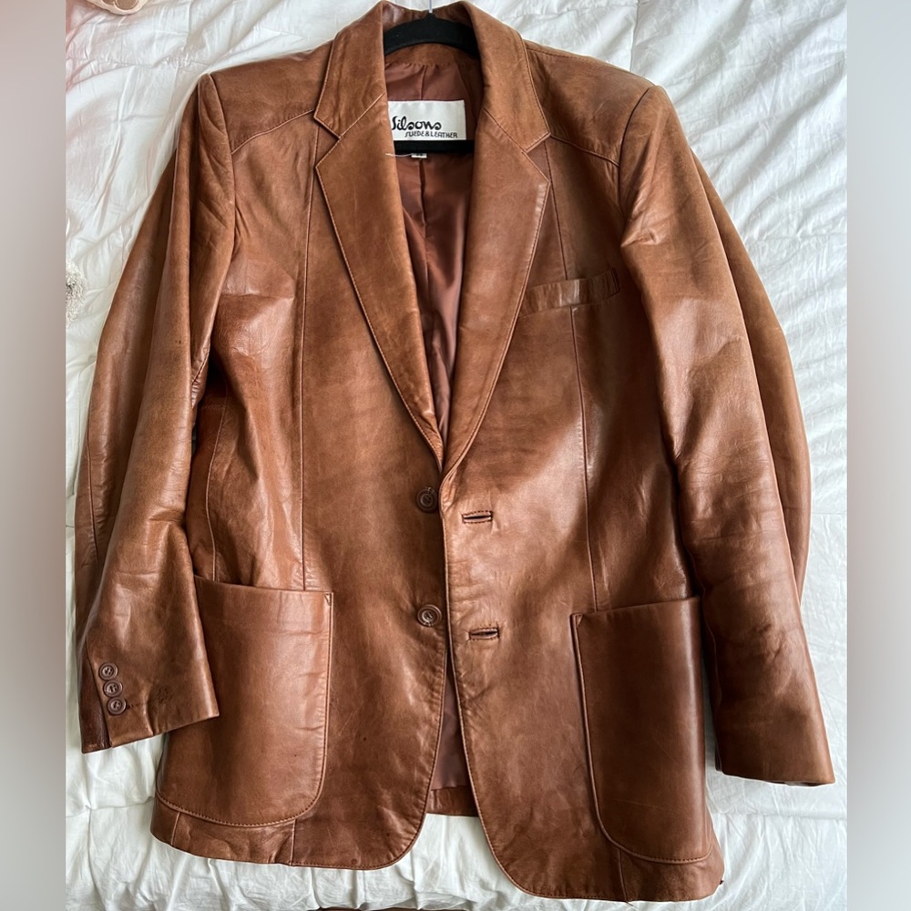 Vintage Wilson Leather Blazer